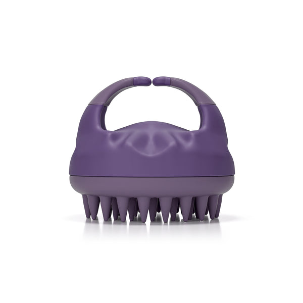 FOLIGAIN Esfoliante e Massajador Terapêutico para Couro Cabeludo em Roxo