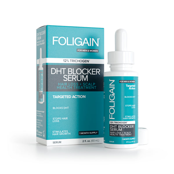 Sérum FOLIGAIN para Regressão Capilar e Bloqueio de DHT com 12% Trichogen®