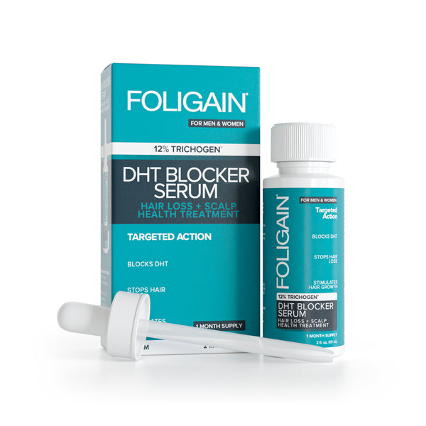 Sérum FOLIGAIN para Regressão Capilar e Bloqueio de DHT com 12% Trichogen®