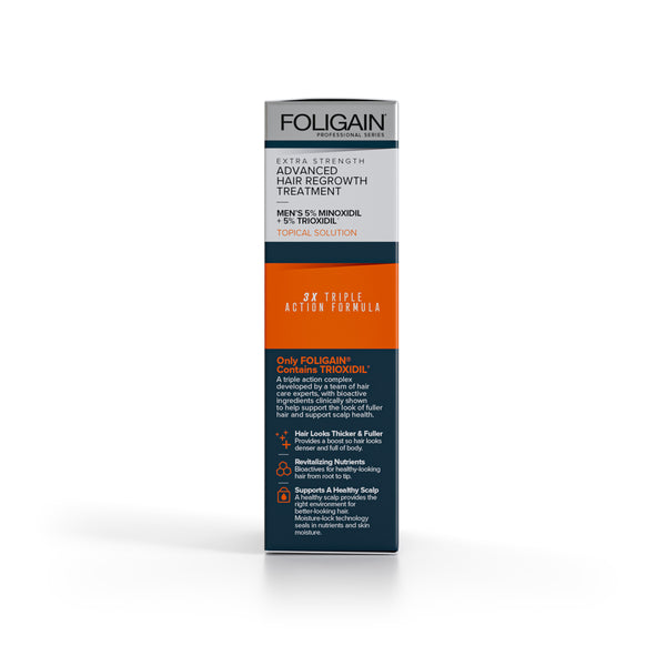 FOLIGAIN Crescimento capilar avançado para homens Minoxidil 5% + Trioxidil 5%